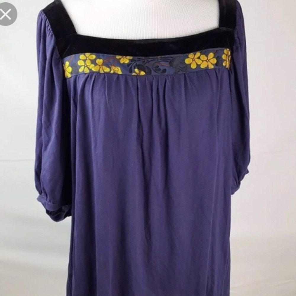 Ricrac top from Anthropologie